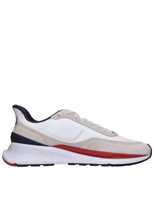 Leather and fabric sneakers PAUL SMITH | NOVELLO NYLONBIANCO-ROSSO-BLU